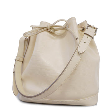 LOUIS VUITTONAuth  Epi Noe M59007 Women's Shoulder Bag LV Off White