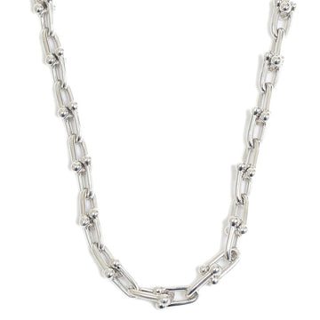 TIFFANY & Co. Hardware Small Link Chain Necklace Silver SV925