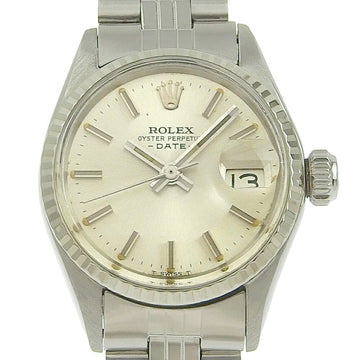 ROLEX Date ladies automatic watch silver dial 6517 2 [circa 1967]