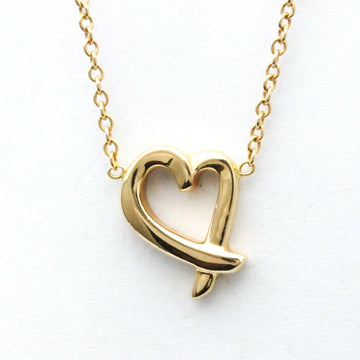TIFFANY Loving Heart Pink Gold [18K] No Stone Men,Women Fashion Pendant Necklace [Pink Gold]
