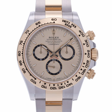 ROLEX Daytona December 2023 126503 Men's SS/YG Watch Automatic Champagne Dial