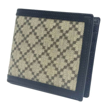 GUCCI Diamante Bifold Wallet Billfold Men's