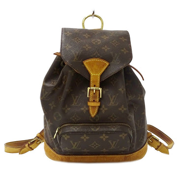 Louis Vuitton Bag Monogram Women's Rucksack Backpack Monsuri MM M51136 Brown