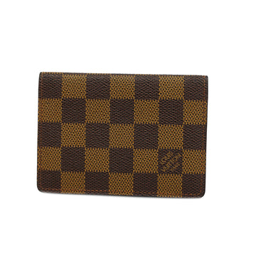 LOUIS VUITTONAuth  Damier Porto 2 Cult Vertical N60533 Card Case