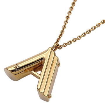 Louis Vuitton necklace Lady's LV & ME A M61056 gold pendant
