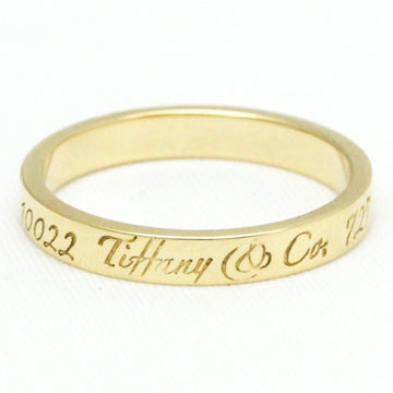 TIFFANY Notes Ring Yellow Gold [18K] Fashion No Stone Band Ring Gold