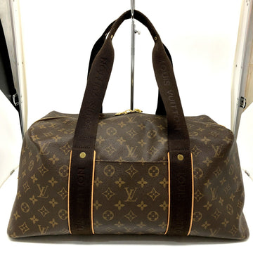 LOUIS VUITTON Weekender MM M40476 Monogram Brown Gold Hardware Boston Bag