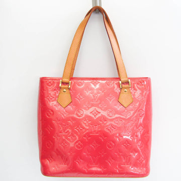 LOUIS VUITTON Monogram Vernis Houston M9135F Handbag Framboise