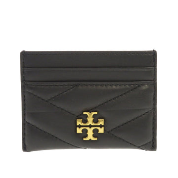 TORY BURCH Motif Card Case Leather Ladies