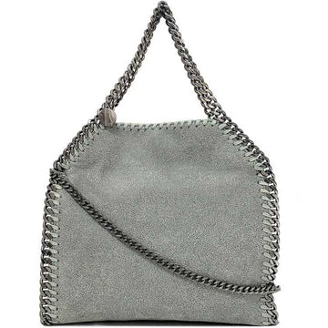 STELLA MCCARTNEY Bag Falabella Gray Silver 371223 W9132 Chain Polyester Metal  Shoulder Handbag