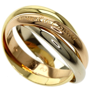 Cartier Trinity #60 Ring K18 Yellow Gold/K18WG/K18PG Unisex CARTIER