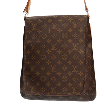 Louis Vuitton Musette Monogram Shoulder Bag Brown Ladies