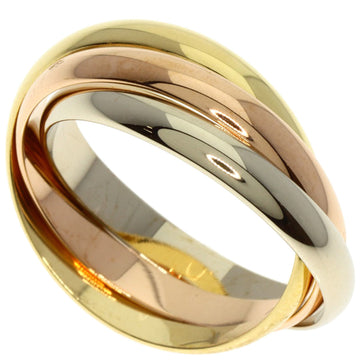 CARTIER Trinity #61 Ring K18 Yellow Gold/K18PG/K18WG Ladies