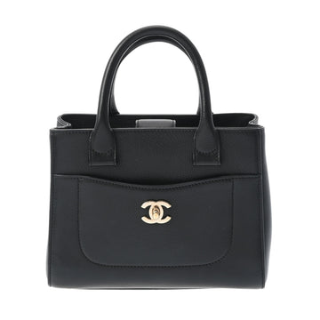 CHANEL Neo Executive Tote Black A69929 Women's Caviar Skin Bag