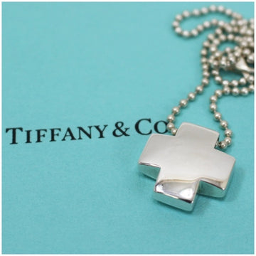 TIFFANY necklace Roman cross silver 925  Lady's pendant