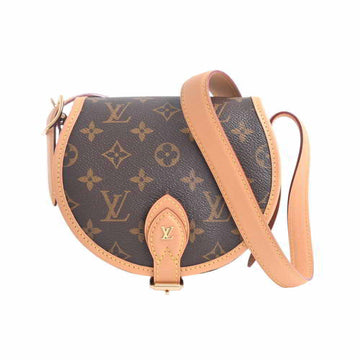 Louis Vuitton Monogram Tambourine Shoulder Bag Brown PVC