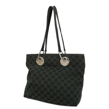 GUCCIAuth  Tote Bag 285585 Women's GG Canvas Handbag,Tote Bag Black,Khaki