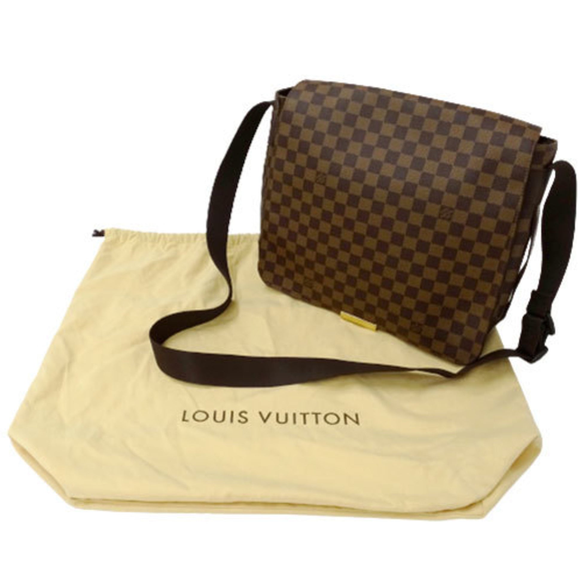 LOUIS VUITTON Shoulder Bag N45258 Bastille Messenger bag Damier canvas  Brown mens Used