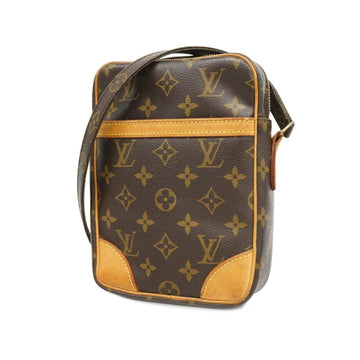 LOUIS VUITTON Shoulder Bag Monogram Danube M45266 Brown Ladies