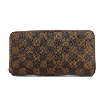 LOUIS VUITTONAuth  Damier Zippy Wallet N60015