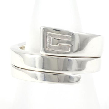 GUCCI Snake Spiral Silver Ring Size 12 Total Weight Approx. 11.3g Jewelry