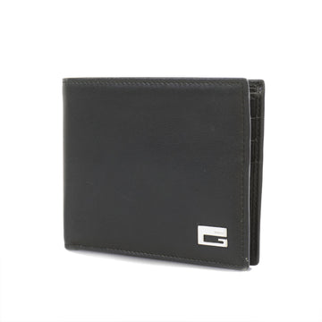 GUCCIAuth  Bi-fold Wallet Men,Women,Unisex Leather Bill Wallet [bi-fold] Black