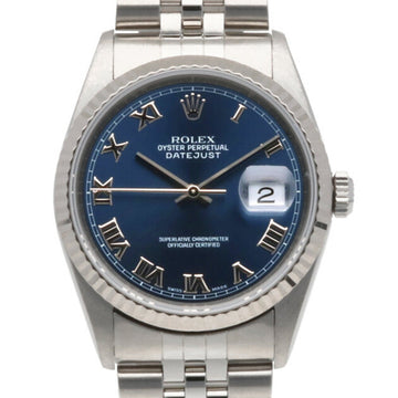 Rolex Datejust Oyster Perpetual Watch Stainless Steel 16234 Men's