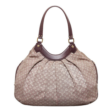 LOUIS VUITTON Monogram Ideal Fantasy Handbag Tote Bag M40410 Sepia Red Canvas Leather Women's