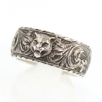 GUCCI Ring Cat Head Silver 925 #21 Actual Size 20 Men's  SILVER AG925 Fashion