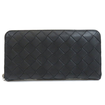 bottega veneta intrecciato long wallet calf ladies