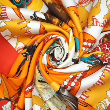 HERMES/ Carre 90 ferea de levlla Seville Holiday Scarf Multicolor Women's