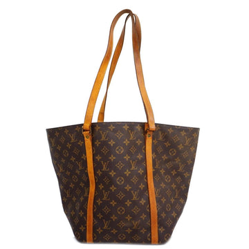 LOUIS VUITTON Shoulder Bag Monogram Sack Shopping M51108 Brown Ladies