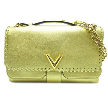 Louis Vuitton Very Chain Women's Shoulder Bag M43202 Calf Gold