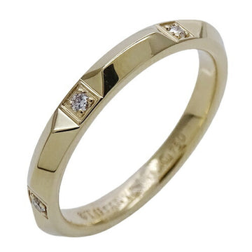 TIFFANY&Co. Ring Women's 750YG 6P Diamond True Band Yellow Gold Approx. No. 13 67134672 Polished