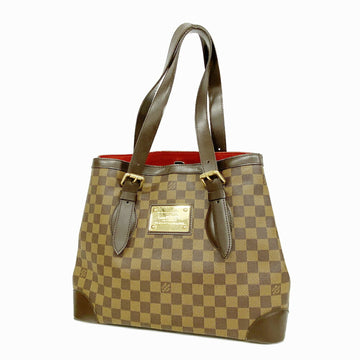 LOUIS VUITTON Tote Bag Damier Hampstead MM N51204 Ebene Ladies