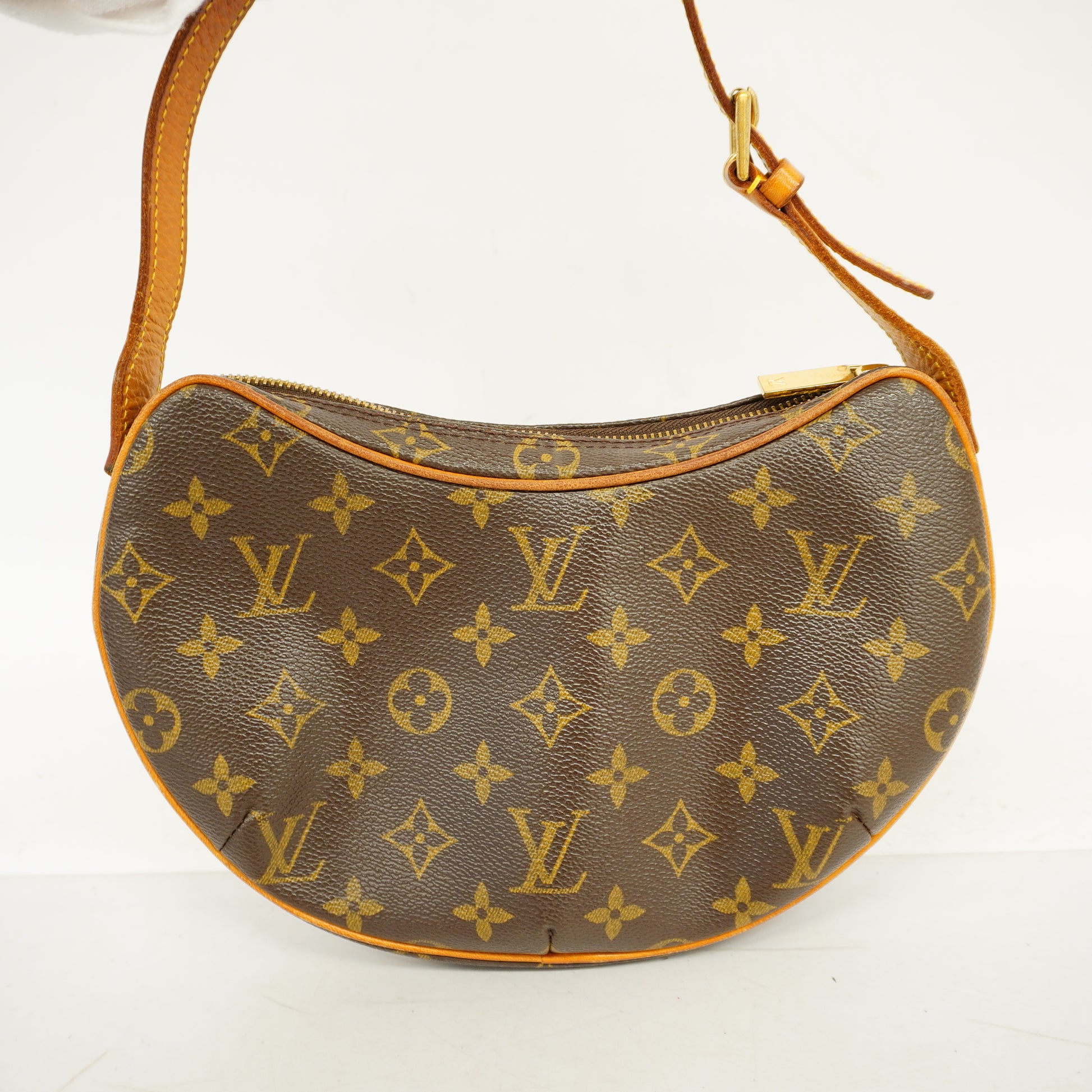 LOUIS VUITTON Monogram Pochette Croissant Shoulder Bag M51510 LV