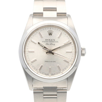 ROLEX Air-King Precision Oyster Perpetual Watch Stainless Steel 14000M Automatic Men's