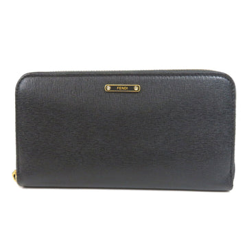 Fendi long wallet bi-fold leather ladies