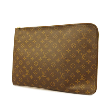 LOUIS VUITTONAuth  Monogram Document Case POSH DOCUMAN M53456 Unisex Clutch Bag