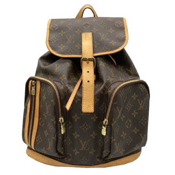 LOUIS VUITTON Sacked Bosphore Day Bag Backpack Rucksack Monogram Brown M40107 Men's Women's