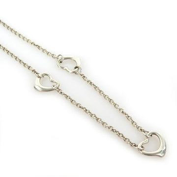 TIFFANY&Co. Necklace triple open heart silver 925 ladies