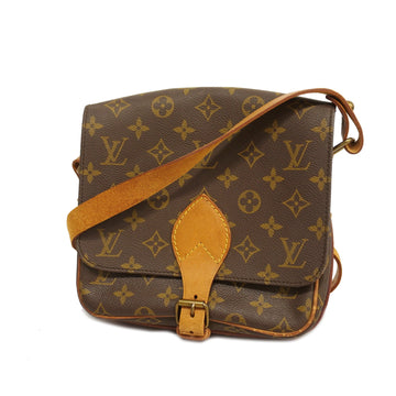 LOUIS VUITTONAuth  Monogram Cartesier M51253 Women's Shoulder Bag