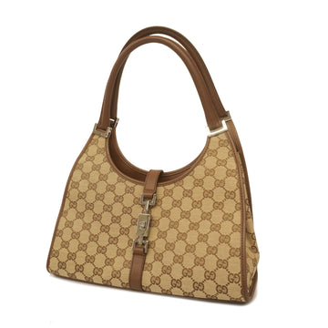 Gucci Jackie Tote Bag 002 1065 Women's Leather Handbag Beige Auction