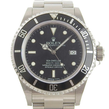 Rolex Sea-Dweller Date Men's Automatic Watch Black Dial 16600 D No.