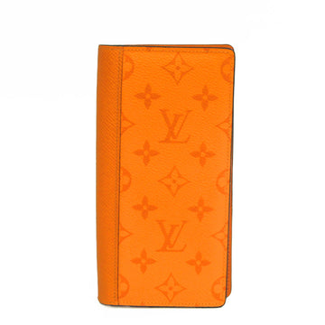 LOUIS VUITTON Taigarama Brazza Wallet NM M30427 Men,Women Taigarama,Monogram Long Wallet [bi-fold] Orange