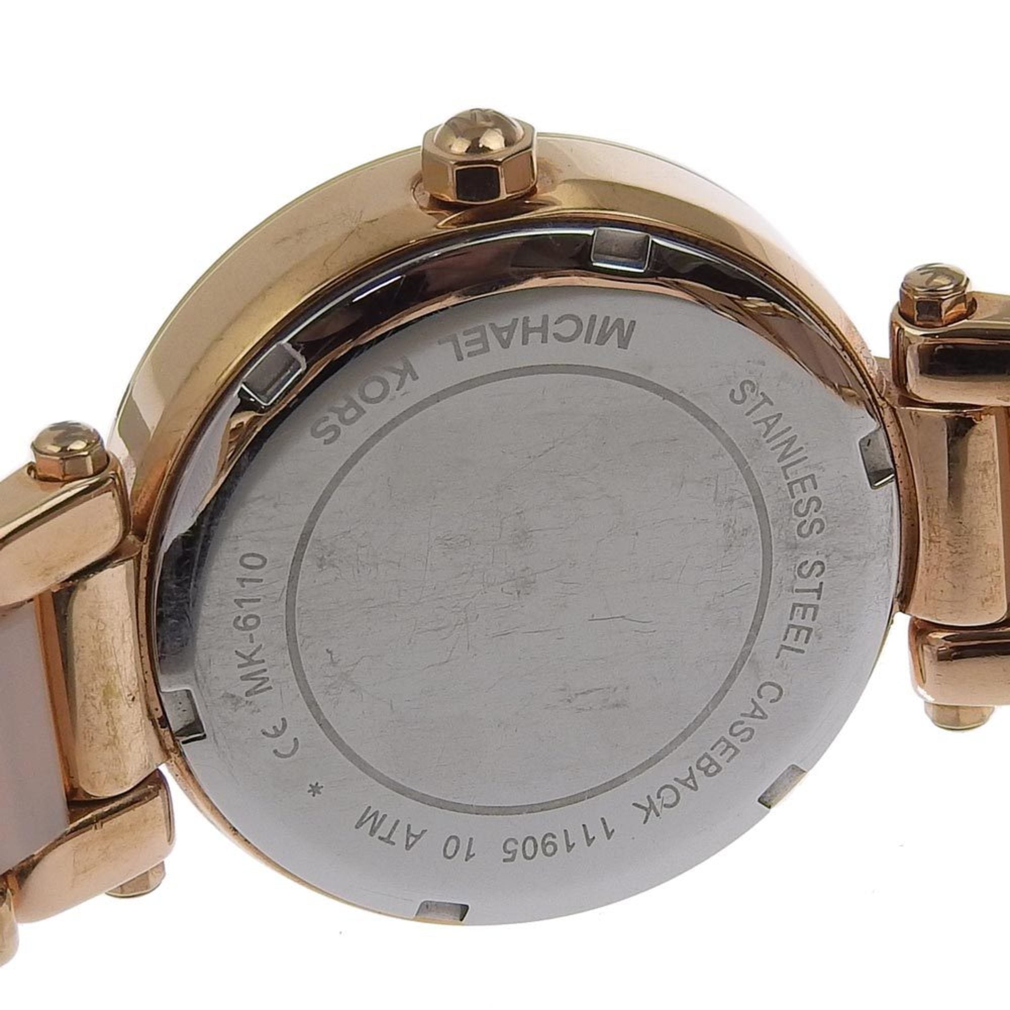 Michael kors stainless steel on sale caseback