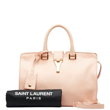 SAINT LAURENT Y line cabas chic handbag 331210 pink leather ladies