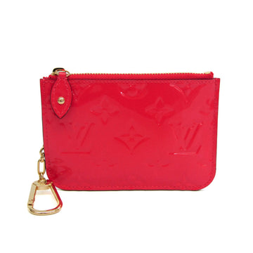 Louis Vuitton Vernis Pochette Cle M90312 Women's Vernis Coin Purse/coin Case Hot Pink