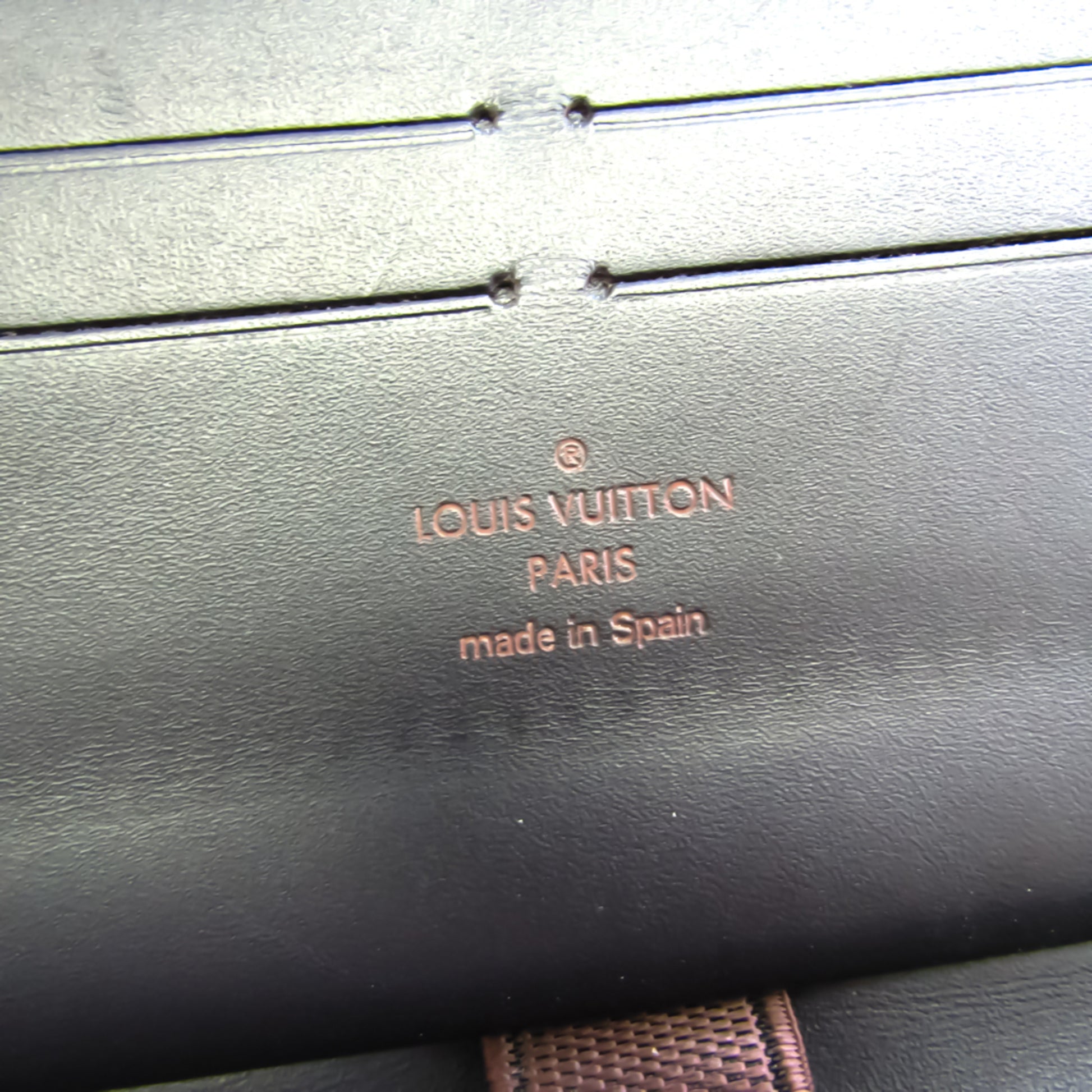 Louis Vuitton Utah Zippy Organizer M97025 Men's Utah Leather Long