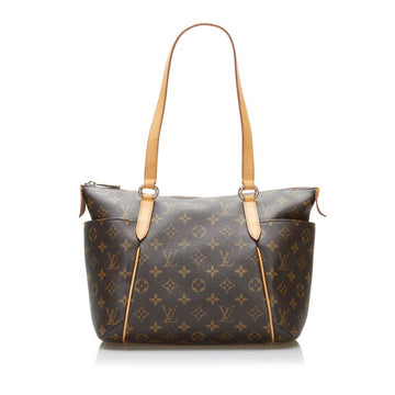 Louis Vuitton Monogram Totally PM Handbag Shoulder Bag M56688 Brown PVC Leather Ladies LOUIS VUITTON